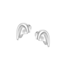 Ear Shaped Clip On Earrings - Pair