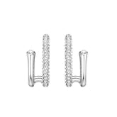Diamante Earrings - Pair