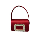 Diamante Buckled Tote Bag - Small
