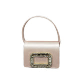 Diamante Buckled Tote Bag - Small