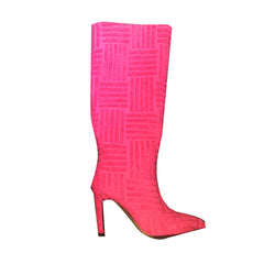 Stiletto Heel Knee High Boots