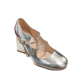 Diamante Buckled Mary Janes Shoes - 8cm