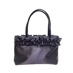Ruffled Tote Bag