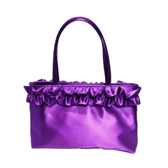 Ruffled Tote Bag