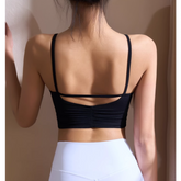 Yoga Pilates Backless Fitted Sports Bra