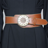 Metal Embellished Girdle Belt