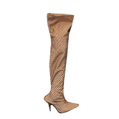 Stiletto Heel Over The Knee Boots