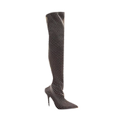 Stiletto Heel Over The Knee Boots