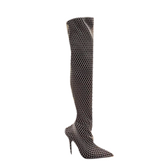 Stiletto Heel Over The Knee Boots