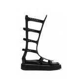 Studded Platform Sandals