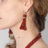 Beaded Earrings - Pair