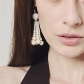 Beaded Earrings - Pair