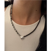 Heart Beaded Necklace