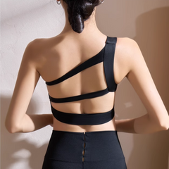 Yoga Pilates Cut Out Fitted Sports Bra