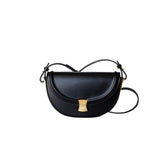 Metal Lock Cross Body Bag