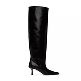 Kitten Heel Knee High Boots