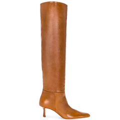 Kitten Heel Knee High Boots