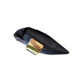 Metal Embellished Leather Flat Loafers