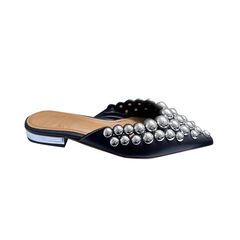 Studded Slippers Slides