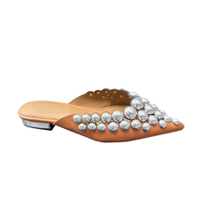 Studded Slippers Slides