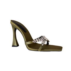 Diamante Mules Sandals