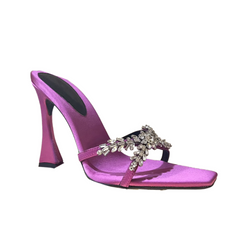 Diamante Mules Sandals