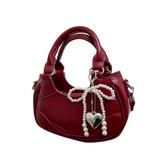 Pearl Bow Tote Bag