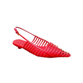 Studded Strappy Flat Sandals