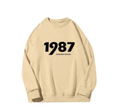 Printed Oversized Sweatshirt