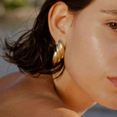 Striped Earrings - Pair