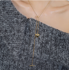 Heart Long Necklace