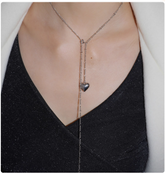 Heart Long Necklace
