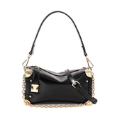 Metal-Plated Cross Body Bag