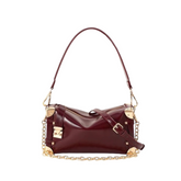 Metal-Plated Cross Body Bag