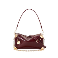 Metal-Plated Cross Body Bag