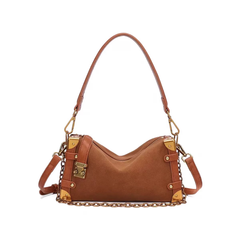 Metal-Plated Cross Body Bag