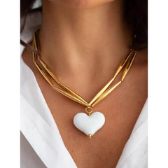 Heart Double Layer Necklace