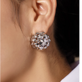 Ball Ear Studs Earrings - Pair