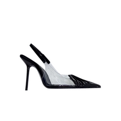 PVC High Heel Pumps - 10.5cm