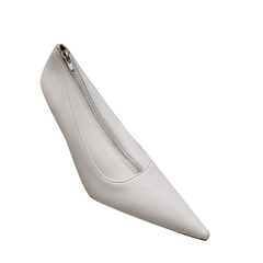 Zip Stiletto High Heel Pumps