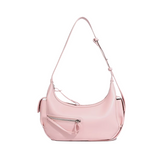 Zip Leather Tote Bag