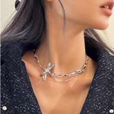 Diamante Dragon Choker