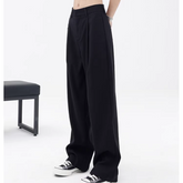 Wide Leg Tapered Pants