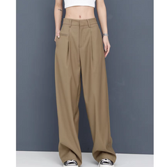 Wide Leg Tapered Pants