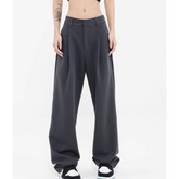 Wide Leg Tapered Pants