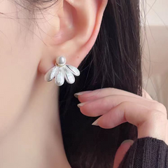 Pearl Ear Studs Earrings - Pair