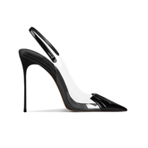 PVC High Heel Sandals - 10cm