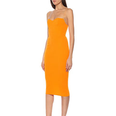 Cami Midi Evening Dress Gown