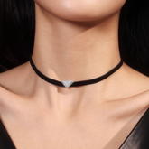 Diamante Triangle Necklace