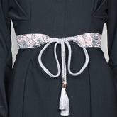 Fringed Lace Up Girdle Belt